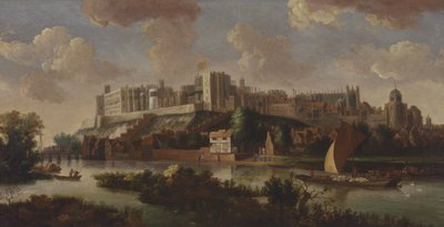 Windsor Castle sett från Themsen av Unknown artist