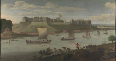 Windsor Castle från Buckinghamshire Bank av Unknown artist