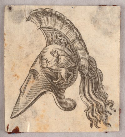 Trägravyr. Vinjett av Unknown artist