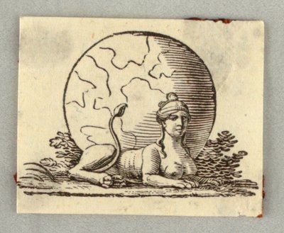 Trägravyr. Vinjett. av Unknown artist