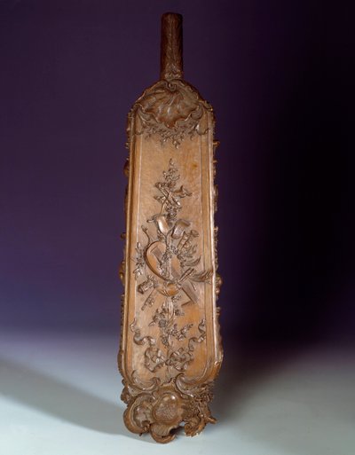 Träraps för tobak. 1735. Paris, dekorativ konst av Unknown artist