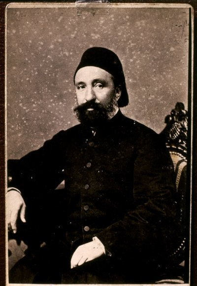 Ahmed Selik MIDHAT Pasha (1822-1863), ottomansk politiker (fotografi) av Unknown photographer