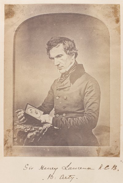 Brigadgeneral Sir Henry Montgomery Lawrence KCB av Unknown photographer