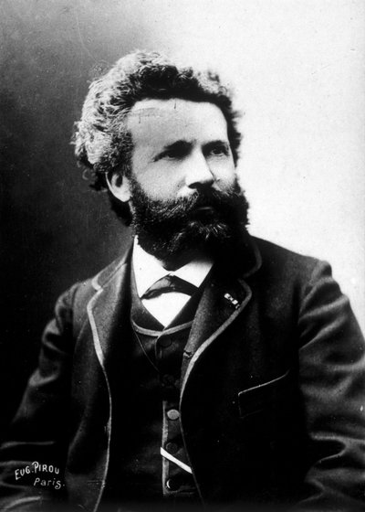 Camille Flammarion, fransk astronom, cirka 1890 av Unknown photographer