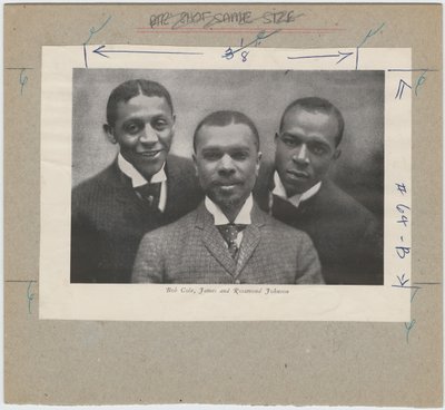 Cole, Johnson och Johnson av Unknown photographer