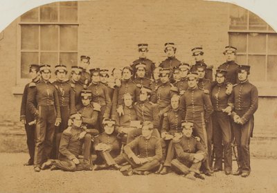 Ostindiska kompaniets kadetter, Addiscombe av Unknown photographer