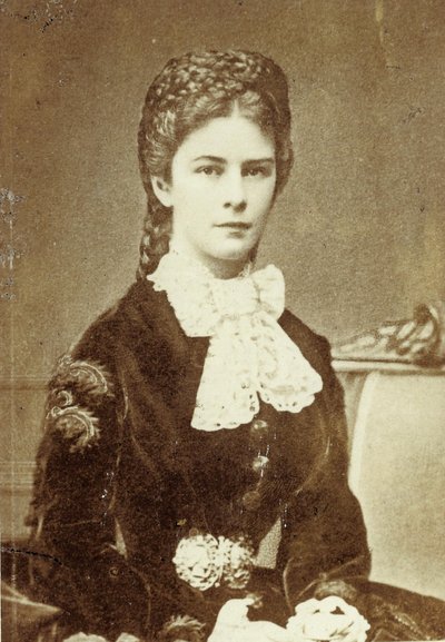 Elisabeth, kejsarinna av Österrike och drottningkonsort av Ungern (24 december 1837 - 10 september 1898) (foto) av Unknown photographer