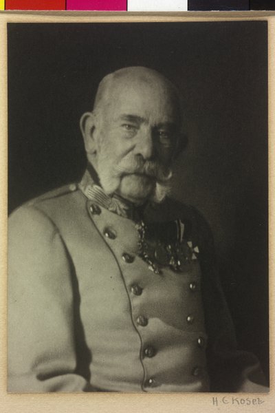 Franz Joseph I av Unknown photographer