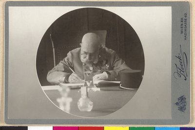 Franz Joseph I av Unknown photographer