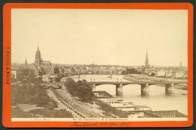 Tyskland, Hessen, Frankfurt am Main och Sachsenhausen, utgiven av C. Hertel, Mainz av Unknown photographer