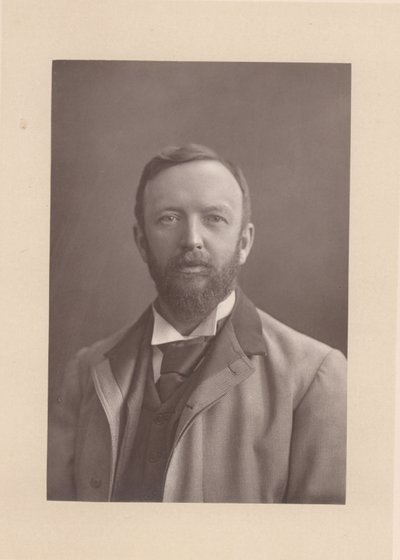 Henry Arthur Jones (1851-1929) engelsk dramatiker (svartvitt foto) av Unknown photographer