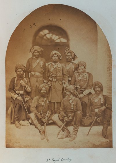 Indiska arméofficerare och underofficerare, alla innehavare av Indian Order of Merit av Unknown photographer