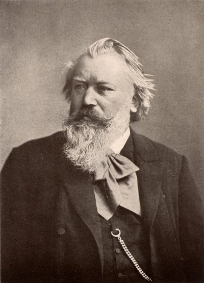 Johannes Brahms (1833-1897) av Unknown photographer