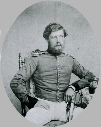 Löjtnant Harry North Dalrymple Prendergast VC, Madras Engineers av Unknown photographer