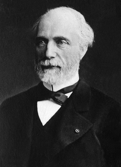 Louis Charles de Saulces de Freycinet (1828-1923), gruvingenjör, fysiker, akademiker vald 1890. av Unknown photographer