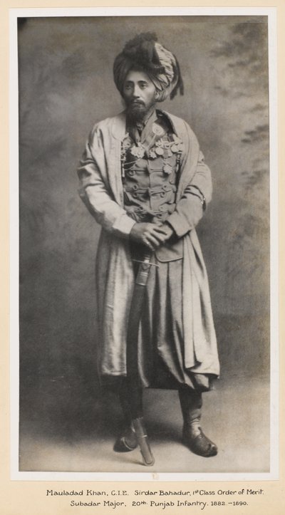 Mauladad Khan Sirdar Bahadur av Unknown photographer