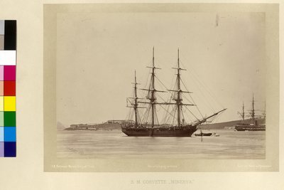 Av hans majestät korvetten "Minerva" av Unknown photographer