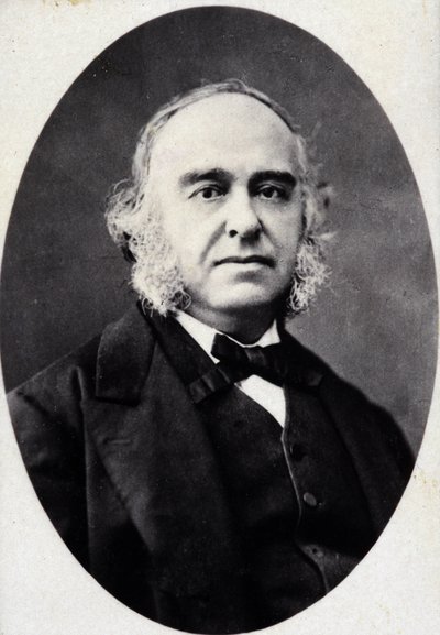 Paul Broca (1824-1880), fransk kirurg och antropolog av Unknown photographer
