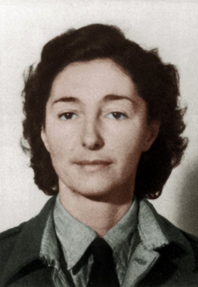 Polska grevinnan Krystyna Skarb, känd som Christine Granville (foto) av Unknown photographer
