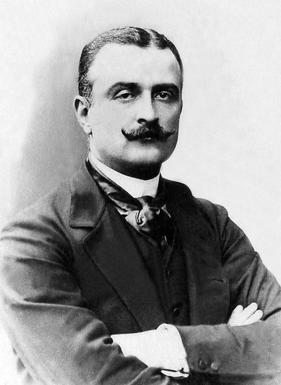 Porträtt Marquis Antoine de Mores (1858-1896), fransk äventyrare. av Unknown photographer