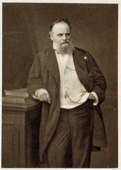 Porträtt av Aristide Boucicaut (handlare och filantropisk) 1874. av Unknown photographer