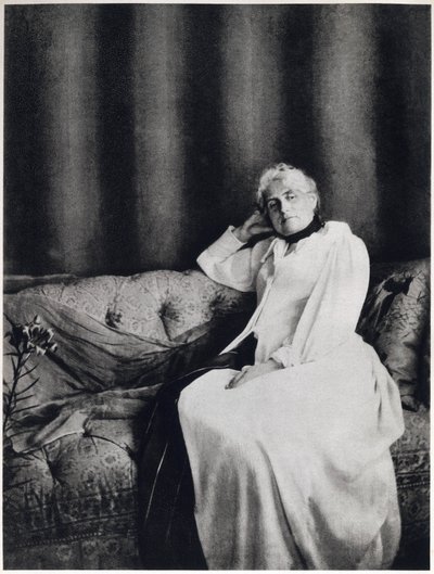 Porträtt av Berthe Morisot, ca 1893 (s/v foto) av Unknown photographer