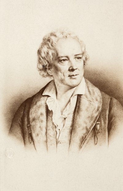 Porträtt av Christoph Willibald Gluck av Unknown photographer