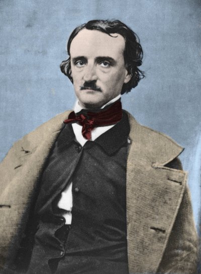 Porträtt av Edgar Allan Poe (1809-1849), amerikansk författare. av Unknown photographer