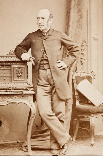 Porträtt av Francis Robinson MusD av Unknown photographer