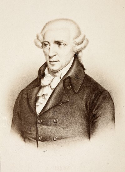 Porträtt av Franz Joseph Haydn av Unknown photographer