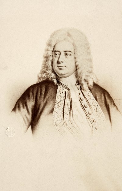 Porträtt av Georg Friedrich Händel av Unknown photographer