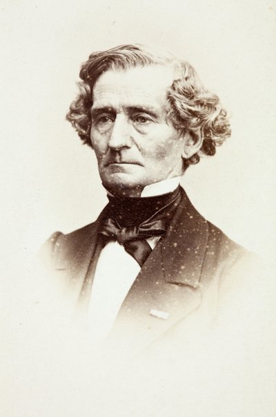 Porträtt av Hector Berlioz av Unknown photographer