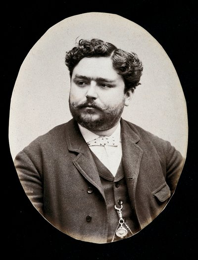 Porträtt av Isaac Albeniz av Unknown photographer
