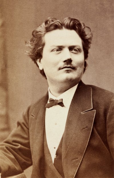 Porträtt av Italo Campagnini av Unknown photographer