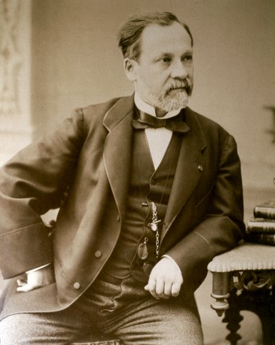 Porträtt av Louis Pasteur (foto) av Unknown photographer