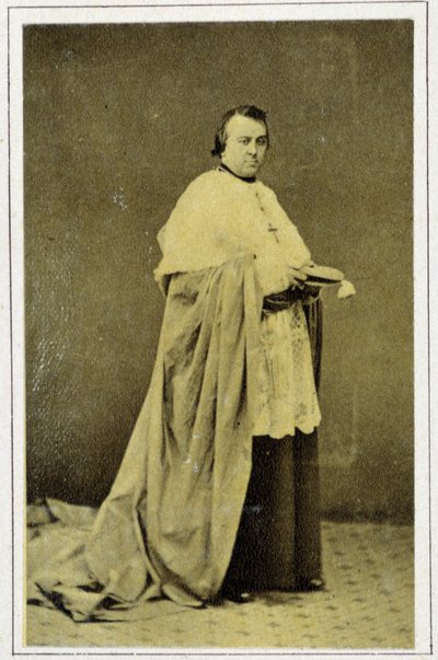 Porträtt av Monsignor Lavigerie (1825 - 1892) 1869 av Unknown photographer