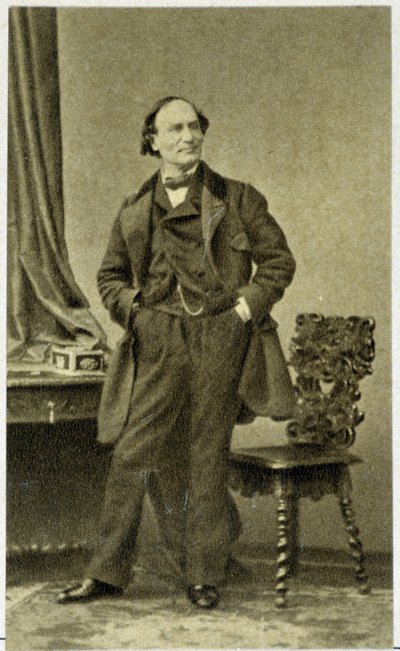 Porträtt av Robert Houdin 1855 (fransk magiker på 1800-talet) av Unknown photographer
