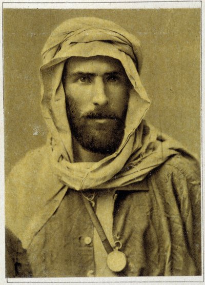 Porträtt av Savorgnan de Brazza 1882. av Unknown photographer