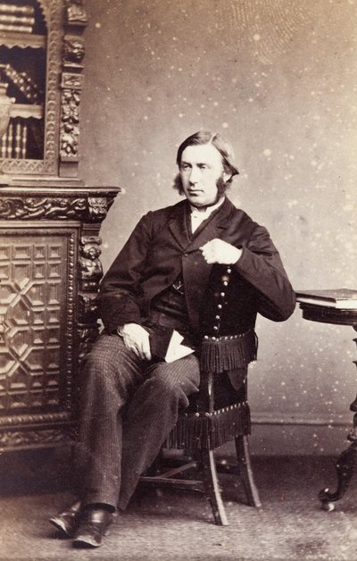 Porträtt av pastor Sir John Pentland Mahaffy av Unknown photographer