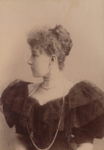 Prinsessan Stéphanie Clotilde Louise Herminie Marie Charlotte av Belgien (21 maj 1864 - 23 augusti 1945) av Unknown photographer