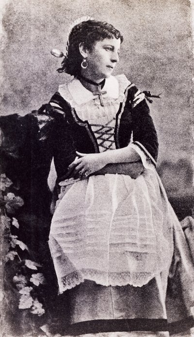 Teresina Brambilla (1845-1921) iklädd scenkostym av Unknown photographer