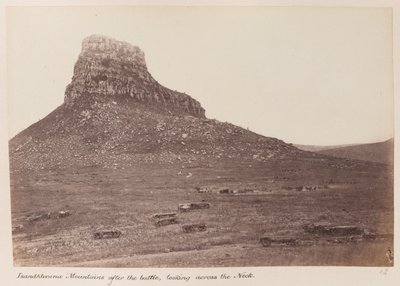 Slagfältet i Isandlwana av Unknown photographer