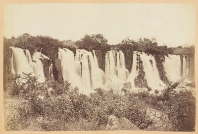 Umgeni Falls, Natal-provinsen, Sydafrika, 1882 ca av Unknown photographer