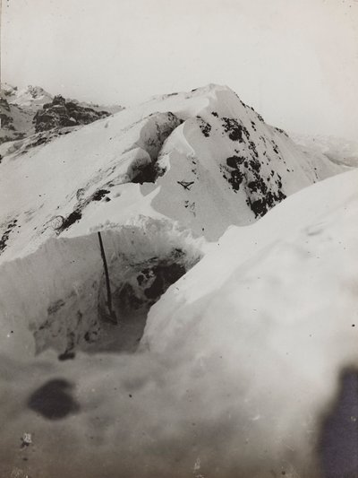 Första världskriget: bergslandskap av Unknown photographer