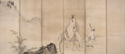 Pan Lang Han Ro, tidigt 1600-tal. av Unkoku Tōgan
