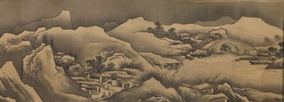 Landskap, 1600-talet. av Unkoku Toban