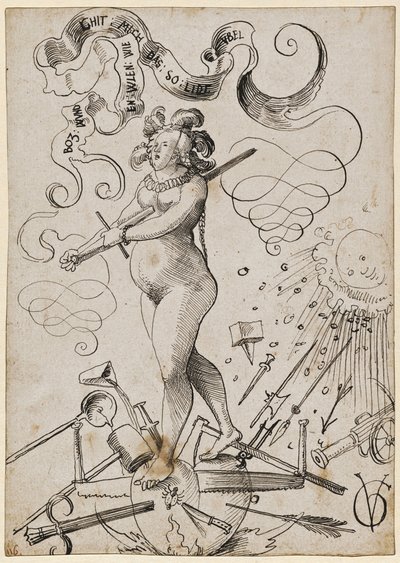 Kärlekens plågor, c. 1516. av Urs Graf