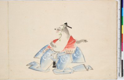 Album med Ichiryusai Hiroshiges skisser av Utagawa Hiroshige