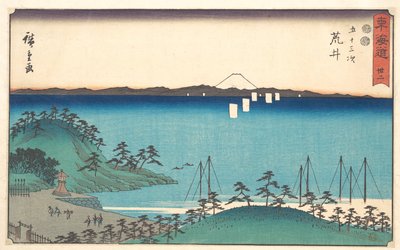 Arai av Utagawa Hiroshige