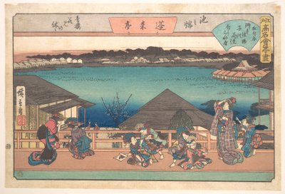 Ikeno Mata (Horai-ya) av Utagawa Hiroshige